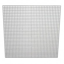 Решетка ПВХ вентиляционная (Апла) для потолка армстронг 595х595х8мм (ячейка 15х15мм)